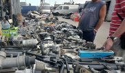 Полицейские прочесывают рынки "бэушных" автозапчастей в Алматы