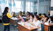Студенты из Южной Кореи прибыли в Университет Шакарима