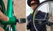 Проверку документов велосипедиста объяснили в ДВД Астаны