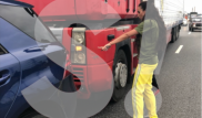 В Mercedes Ольги Бузовой въехал грузовик