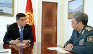 Министр обороны РК посетил с официальным визитом Кыргызстан