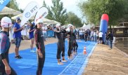 На озере Сайран в Алматы стартовал Кубок Азии по триатлону
