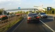 Кортеж без номеров по Аль-Фараби: авто отправили на штрафстоянку