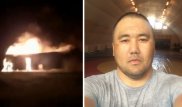 Казахстанец спас полсотни человек из горящего автобуса в России
