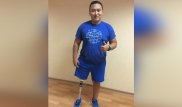 "Это непередаваемое чувство - вновь встать на обе ноги" - футболист после рака