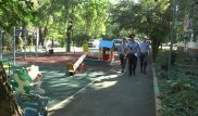 Полицейские усилили патрулирование во дворах Алматы