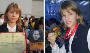 Девочка из Казахстана победила в конкурсе робототехники в Китае