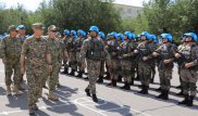 Министр обороны РК посетил соединения и воинские части Алматинской области