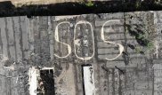 В престижном районе Астаны на крышах появилось полсотни надписей SOS