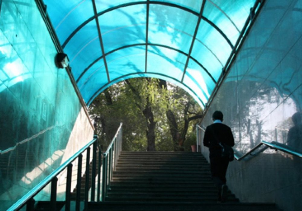 Подземный переход в Алматы. Фото Ярослав Радловский 
