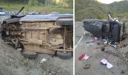 Казахстанка находится в тяжелом состоянии после ДТП на Алтае