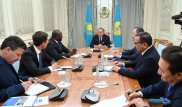 Нурсултан Назарбаев встретился с Лассиной Зербо