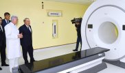 Назарбаев посетил Центр томографии и ядерной медицины