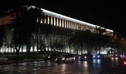 Здания особого значения подсветили в Алматы