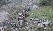 Семь туристов застряли на Большом Алматинском пике