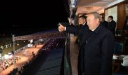 Назарбаев принял участие в церемонии открытия Всемирных игр кочевников в Кыргызстане