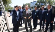 Президенту показали проспект Нурсултана Назарбаева