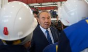 Назарбаев прибыл в Караганду