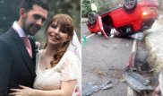 Беременная невеста и жених пережили аварию в день свадьбы