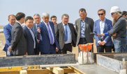 Крупнейшая в Казахстане СЭС строится близ Капшагая