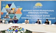 На Форуме ППО в Актобе обсудили изменение требований для вступления в "Нұр Отан"