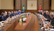Назарбаев поднял вопрос транзитной торговли в Турции