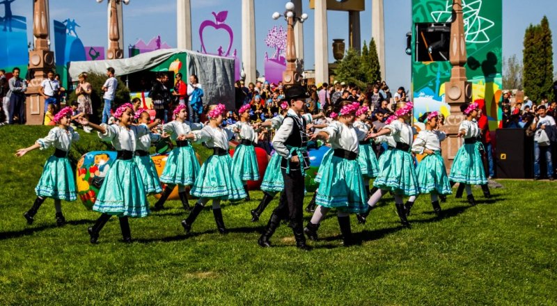 Празднование дня города Алматы. Фото Андрея Зайцева.