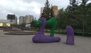 Автор раскрыл замысел неоднозначной инсталляции в Астане