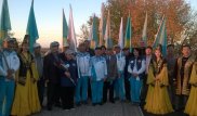 Участники экспедиции "Абылай ханның қара жолы" дали пресс-конференцию в Кокшетау