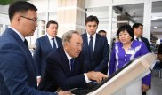 Назарбаев отметил трудолюбие шымкентцев