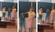 Щипала и давала пощечины: воспитателя интерната сняли на видео в Алматы