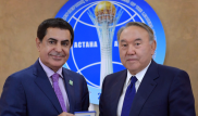 Назарбаев наградил Высокого представителя Альянса цивилизаций ООН