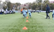 Детский футбольный центр открылся в Алматы