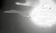 Российский Су-27 перехватил военный самолет США. Опубликовано видео