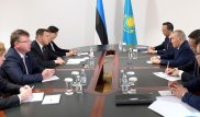 Нурсултан Назарбаев встретился с премьер-министром Эстонии