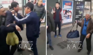 В Алматы парень набросился с кулаками на пожилого мужчину в автобусе