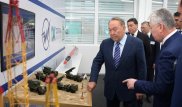 Назарбаев посетил завод в Петропавловске