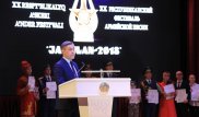 В Астане завершился фестиваль армейской песни "Жас улан"