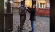 Еще один белорус обидел памятник