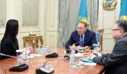 Нурсултан Назарбаев встретился с Динзухрой Тлендиевой