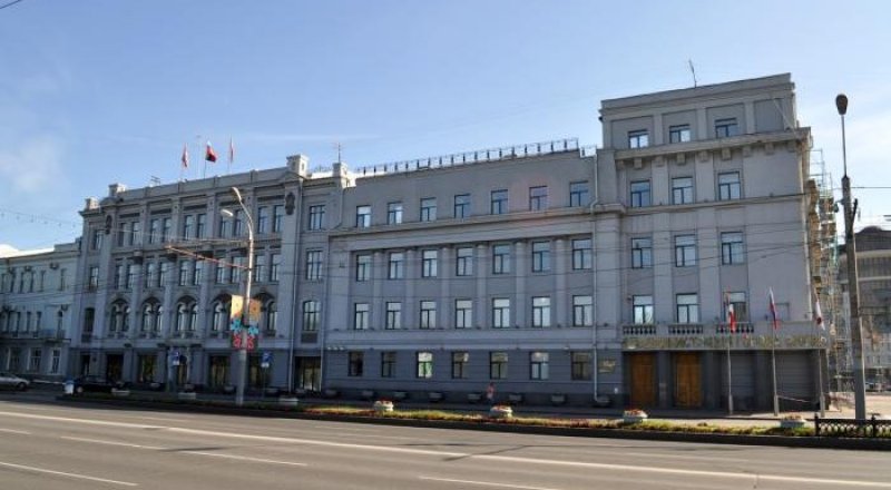 Здание администрация города Омска. © Wikimapia