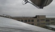 В Семее ветром сорвало крышу дома