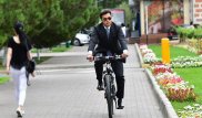 "Если я пересяду, все пересядут" - Абдрахимов о велосипедах