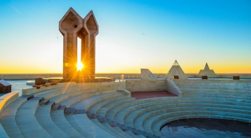 Мемориальный комплекс Коркыт Ата в Кызылординской области