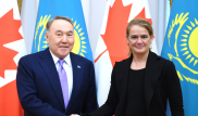 Назарбаев встретился с генерал-губернатором Канады