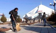 Конкурсантки "Мисс Шымкент - 2018" подмели улицы: в Сети появилось видео