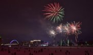 Праздничный фейерверк прогремел в Астане