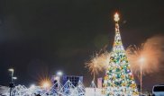 В Астане зажгли главную елку