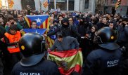 В Барселоне произошли столкновения между протестующими и полицией