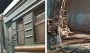 Вагон с заклеенными скотчем окнами удивил пассажиров поезда Астана - Семей